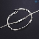 Vòng tay Hợp kim chống rỉ khắc tên cặp đôi
