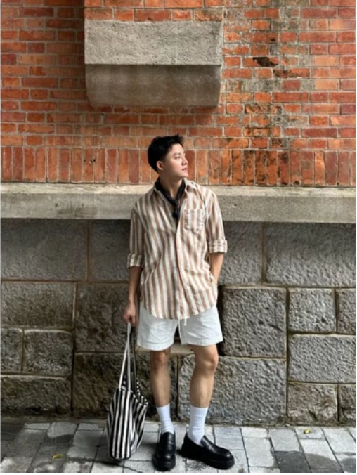 Áo Sơ Mi Form Rộng Vải Linen Cao Cấp
