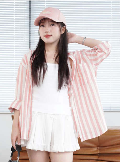 Áo Sơ Mi Form Rộng Vải Linen Cao Cấp