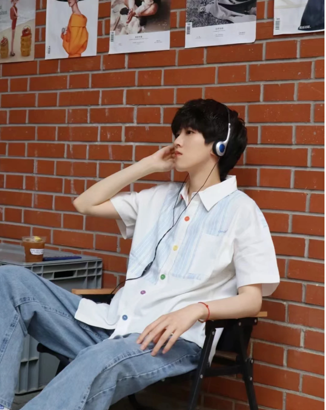 Áo Sơ Mi Nam Mùa Hè Lỏng Lẻo Casual Couple 