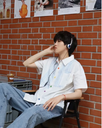 Áo Sơ Mi Nam Mùa Hè Lỏng Lẻo Casual Couple 