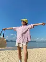 Áo Sơ Mi Tay Ngắn Nam Nữ Kẻ Sọc