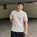 Áo thun in ốp túi ngực