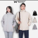 Áo khoác nam nữ có mũ vải Avanco