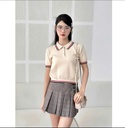 Áo Polo Croptop Len Nữ