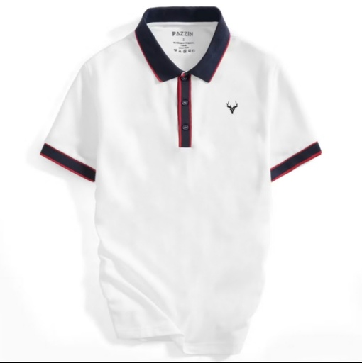 Polo Nam Nữ Cổ V Phối Viền