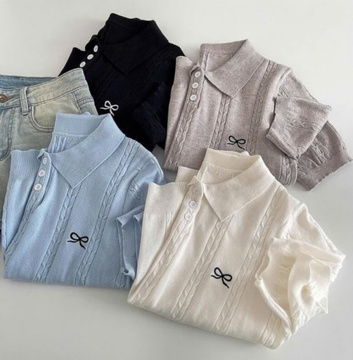 Áo Polo Len Nữ