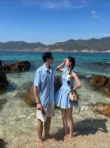 Nhẫn đôi bạc đính đá CZ All Of Love bạc S925